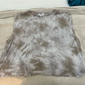 Fun tie die tank top size L